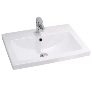 Тумба-умывальник Comforty Томари-70 дуб тёмно-коричневый с раковиной Como 70